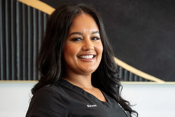 Raven, one of our team members, smiling